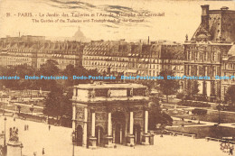 R169852 Paris. The Garden Of The Tuileries And Triumph Arch Of The Carousal. Pho - Monde