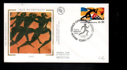 FDC 1992 J O ATHENES - GRECE - 1990-1999
