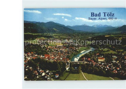 71719686 Bad Toelz Blick Ueber Kalvarienberg Ins Isartal Tegernseer Berge Bad To - Bad Toelz