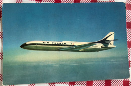 CPSM Aviation CARAVELLE Air France - 1946-....: Modern Tijdperk