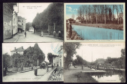 CP 62 - LOT 6 CP - SAINT LAURENT BLANGY - MAIRIE - MOULIN - PONT - ECLUSE - CIMETIERE ANGLAIS - Saint Laurent Blangy