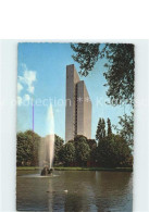 71719641 Duesseldorf Hofgarten Fontaene Hochhaus Der Phoenix Rheinrohr AG Duesse - Duesseldorf