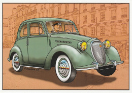 CPM - ILLUSTRATEUR - Pierre Gauthié -  AUTOMOBILE - SIMCA 8 1200 - 1950 - Sonstige & Ohne Zuordnung