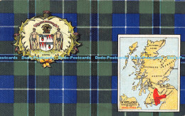 R169390 Lock Bicker. Arms. Scotland. W. And A. K. Johnston. Series 205 5 - Monde