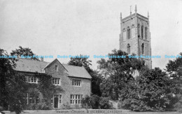 R169392 Parish Church And Vicarage. Cheddar. Allens Series - Monde