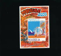 MArseille  Massilia Massalia  16 ème Salon Cartes Postales  - 2000 Dessin Christian Gregori - Collector Fairs & Bourses
