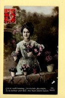 Fantaisie : Femme / Pots De Fleurs (voir Scan Recto/verso) - Women