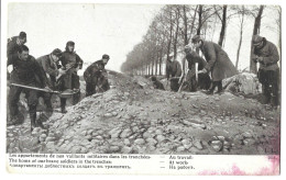 Militaire - Guerre 1914 - 1918 - Les Apprtements De Nos Vaillants Militaires Dans Les Tranchees - Guerra 1914-18