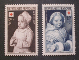 STAMPS FRANCIA 1951 Red Cross MNH - Unused Stamps