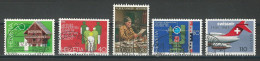SBK 649-53, Mi 1191-95 O - Used Stamps