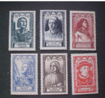 STAMPS FRANCIA 1946 CELEBRITE DU XV SIECLE MNH - Neufs