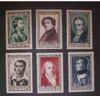 STAMPS FRANCIA 1951 CELEBRITE DU XIX SIECLE MNH - Neufs