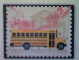 United States, Scott #5740, Used(o), 2023, School Bus (24¢), Multicolored - Gebruikt