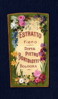 Label Brand New-etichetta Nuova-eitquette Neuf- Estratto Fieno, Pietro Bortolotti, Bologna. First 900's 50mm X 28mm. - Etiketten