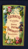 Label Brand New-etichetta Nuova-eitquette Neuf- Estratto Violetta, Pietro Bortolotti, Bologna. First 900's 50mm X 28mm. - Etiketten