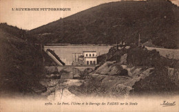 K0306 - Le Pont - L' Usine Et Le Barrage Des FADES Sur La SIOULE - D63 - Autres & Non Classés