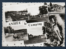 Anhée-sur-Meuse ( Namur). Le Camping Le Pingouin, 17 A Rue Grande ( 6 Vues). 1965 - Anhée