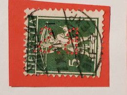 Tellknabe Gelocht - Used Stamps