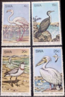 D7660 Birds - Pelicans - Crabes - SWA Yv 415-18 MNH - 1,95 -- 60-200 - Altri & Non Classificati