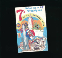 Draguignan  7 ème Salon De La Carte Postale De Collection 1987 Illustrateur Marc Lenzi - Bourses & Salons De Collections