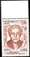 Monaco Poste N** Yv:1471/1472 25.Anniversaire Du Prix De Composition Musicale Bord De Feuille - Neufs