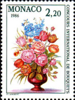 Monaco Poste N** Yv:1497/1498 Concours International De Bouquets Monte-Carlo - Unused Stamps