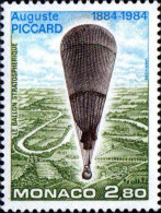 Monaco Poste N** Yv:1427/1428 Centenaire D'Auguste Piccard - Ongebruikt