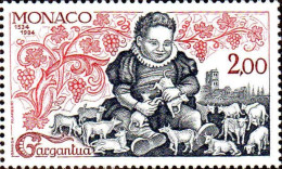 Monaco Poste N** Yv:1451/1453  450.Anniversaire De Gargantua - Ungebraucht