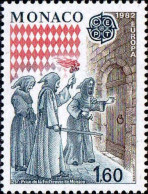Monaco Poste N** Yv:1322/1323 Europa Cept Faits Historiques - Unused Stamps