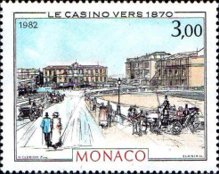 Monaco Poste N** Yv:1340/1341 Monaco à La Belle époque 1.Serie - Ongebruikt