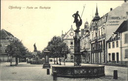 71709844 Offenburg Marktplatz Brunnen Offenburg - Offenburg