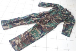 Coverall Mechanics Cold Weather U.S. Army Woodland Camo Del 1996 Tg. Large - Uniformes