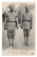 Carte Postale Ancienne - Circulé - Guerre 1914 / 18 - Armée Indienne, Soldat D' Infanterie - Régiments