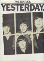 MUSIQUE   PARTITION  DES "  BEATLES "   "  YESTERDAY ". - Choral