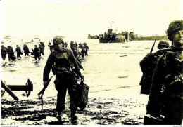 Cp Normandy Landing Beaches, D Day 6-6- 1944, Utah Beach, Débarquement En Normandie - Guerre 1939-45