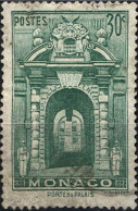 Monaco Poste Obl Yv: 171 Mi:166 Porte Du Palais (Obli. Ordinaire) - Used Stamps