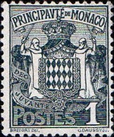 Monaco Poste N** Yv:  73 Mi:73 Deo Juvante Armoiries - Unused Stamps