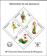 Monaco Bloc N** Yv:93 40.Concours International De Bouquets - Blocs