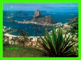 RIO DE JANEIRO, BRASIL - PANORAMIC VIEW OF BOTAFOGA BAY AND PÂO DE AÇUCAR ROCK - MERCATOR - - Rio De Janeiro