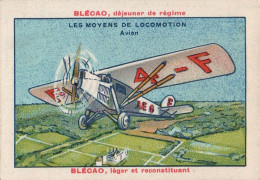 Blecao Les Moyens De Locomotion Avion - Tea & Coffee Manufacturers