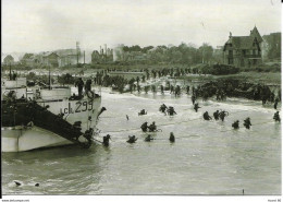 Cp Militaria, Débarquement En Normandie, Juno Beach 6 Juin 1944 - Guerre 1939-45