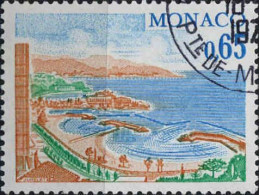 Monaco Poste Obl Yv:1148 Mi:1332 Les Nouvelles Plages De Monte-Carlo (TB Cachet Rond) - Used Stamps