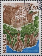Monaco Poste Obl Yv:1149 Mi:1333 Cathédrale De Monaco (TB Cachet Rond) - Gebraucht