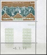 Monaco Poste N** Yv:1195 Mi:1389 Opéra De Monte-Carlo Salle Garnier Coin D.feuille Daté 5-7-79 - Unused Stamps