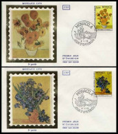 Monaco Fdc Yv:1161/1162 Concours International De Bouquets Monte-Carlo (TB Cachet à Date) Fdc 8-11-78 - FDC