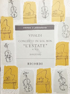 Spartiti - Vivaldi - Concerto In Sol Min. - L'Estate F.I.N. 23 (Soresina) 1974 - Unclassified