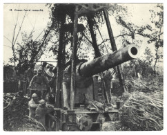 Militaire - Guerre 1914 - 1918 - Un Canon Lourd Camoufle - Guerre 1914-18
