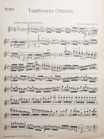 Spartiti - Tambourin Chinois Per Violino Di Fritz Kreisler Op. 3 - Ed. 1910 - Non Classés