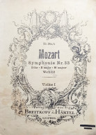 Spartiti - Mozart - Symphonie Nr. 33 - Violine I - Primi '900 - Unclassified