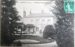 C. P. A. : 37 : BLERE : Villa Des Crépières, Timbre En 1909 - Bléré